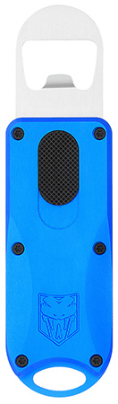 [099654043112] CobraTec Knives CTOTFBOBLU Bottle Opener  Blue Aluminum/Stainless Steel