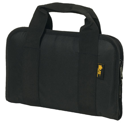 [663306211084] US PeaceKeeper P21108 Attache Case Black 600D Polyester Holds Handgun