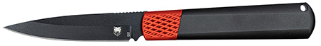[099654045178] CobraTec Knives CTGHRBRB Gideon Hidden Release 3" OTF Plain Black D2 Steel Blade, 4.25" Black/Red Aluminum Handle
