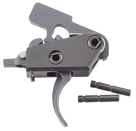 [874218005146] Wilson Combat TRTTUM2 Tactical Trigger Unit Two-Stage Two-Stage Curved Trigger with 4-4.50 lbs Draw Weight for AR-15