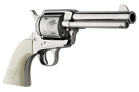 [641996201073] Pietta SA73125DT47CYF 1873 Trump 357 Mag 4.75"