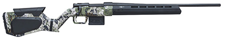 [682146883183] Howa HHERA65CCFXK7 Hera H7 6.5 Creedmoor 5+1 24" Black Heavy Threaded Barrel, M-LOK, XK7 Kings Camo w/Black Webbing Adjustable Synthetic Stock, Right Hand
