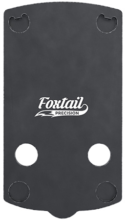 [5065018649066] Foxtail Precision 100009 Red Dot Adapter Plate for Optics-Ready Pistol  Black Anodized Glock 43X/48 MOS Springfield Armory OSP