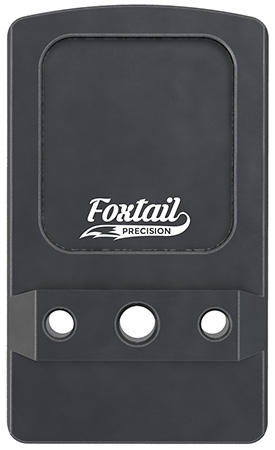[5065018649097] Foxtail Precision 100014 Rear Sight Dovetail Optic Adapter Plate for non MOS Glock  Black Anodized Glock Non MOS