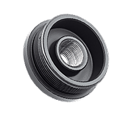 [840225716474] B & T Firearms SD-ADPDT1228 Direct Thread HUB Adapter 1/2"x28 Inconel Black