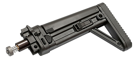 [840225708981] B & T Firearms 361639 MBT Folding Stock  Black Polymer Fits APC 9/40/45 Includes Hydraulic Buffer