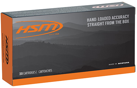 [810742029654] HSM 7MMMAG29N Standard  7mmRem 160gr Pointed Soft Point 20 Per Box/20 Case
