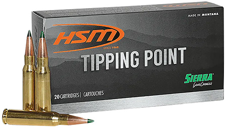 [810742028756] HSM  Tipping Point 2 Super Shock Tip 7mm Rem 162 gr Hornady SST 20 Per Box/ 20 Case