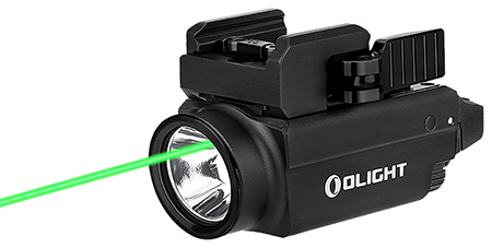 [6972378123169] Olightstore Usa Inc BALDRSBK Baldr S Black Anodized 100/300/800 Lumens White LED Green Laser