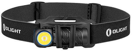 [6975498000648] Olightstore Usa Inc PERUN2MINIBKCW Perun 2 Mini  Black Anodized 2/15/40/60/250/1,100 Lumens White/Red LED