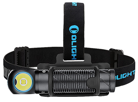 [6972378121745] Olightstore Usa Inc PERUN2BK Perun 2  Black Anodized 5/30/120/500/800/2,500 Lumens White LED