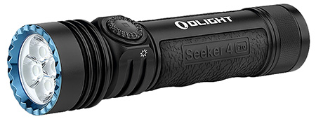 [6975498002291] Olightstore Usa Inc SEEKER4PROMTBKCW Seeker 4 Pro  Matte Black 5/50/300/600/1,200/4,600 Lumens White LED