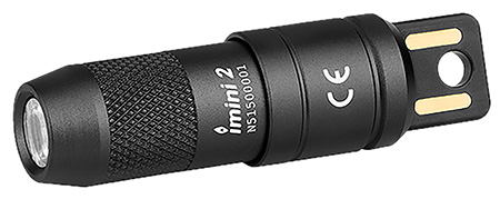 [6975498001652] Olightstore Usa Inc IMINI2BK imini 2  Black Anodized 50 Lumens White LED