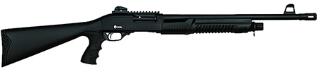 [682146885590] Citadel FRPATMB1220 PAT  12 Gauge Pump 3" 3+1 20" Black Steel Barrel, Black Picatinny Rail Steel Receiver, Fixed Black Synthetic Stock