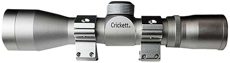 [611613012474] Crickett KSA054S Compact  Silver 4x32mm, Includes Rings