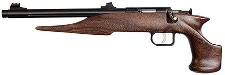 [645221400019] Chipmunk 40001 Hunter  Youth Frame 22 S/L/LR Single Shot 9" Threaded Blued Steel Barrel, Walnut Frame, EZ Loader
