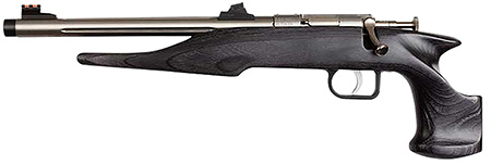 [645221401030] Chipmunk 40103 Hunter  Youth Frame 22 LR Single Shot 9" Threaded Stainless Steel Barrel, Black Laminate Frame