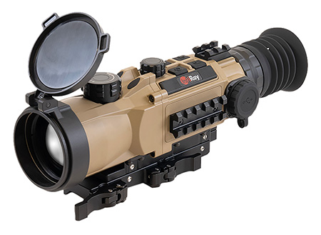 [850048751255] InfiRay Outdoor HYL50W RICO Hybird Thermal Black/Flat Dark Earth 3x 50mm Multi- 1 BDC/1 DIY/7 Static Reticle 8x Zoom 384x288, 12 Microns, 90 Hz Resolution
