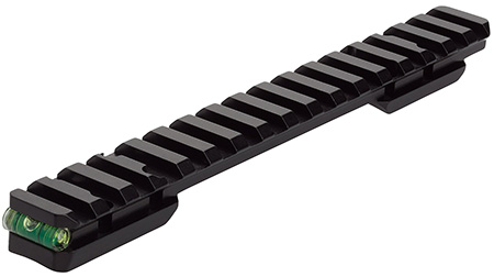 [023614949763] Browning 12524 Picatinny Rail w/Bubble Level Matte Black Aluminum Fits X-Bolt Anti-Cant/Picatinny Rail Mount Long Action 20 MOA