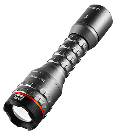 [645397941651] NEBO NEBFLT1063 Davinci 800L Flashlight  Gray 100/400/800 Lumens White LED