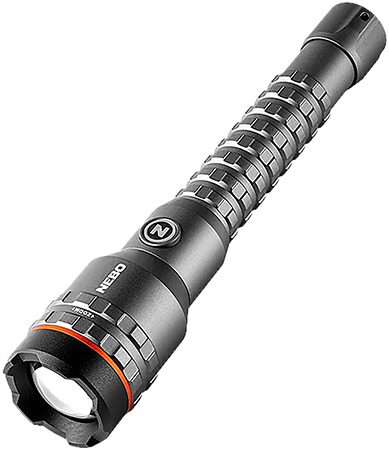 [645397938644] NEBO NEBFLT1026 Davinci 3200L Flashlight  Gray 32/320/3,200 Lumens White LED
