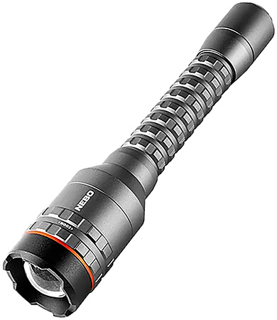 [645397938682] NEBO NEBFLT1030 Davinci 5000L Flashlight  Gray 100/1,000/5,000 Lumens White LED