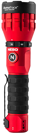[645397939221] NEBO NEBFLT1036 Illumatrace Blood Tracker Flashlight  Red 150/170 Lumens White LED