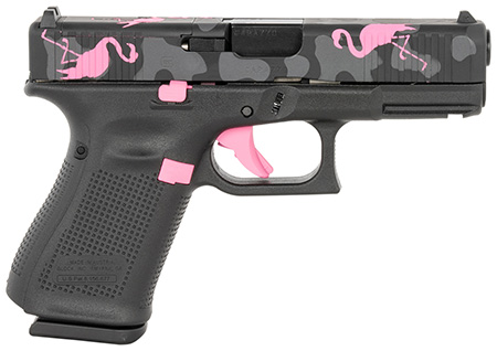 [810100237158] Glock PA195S204MOSMM G19 Gen5 MOS Compact Frame 9mm Luger 15+1 4.02" GMB Barrel MOS Cut/Serrated Steel Slide Polymer Frame w/Picatinny Rail Ambidextrous