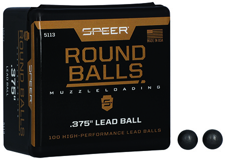 [076683051134] Speer 5113 Lead Balls  36Cal Lead Ball 79gr 100 Per Box/5 Case