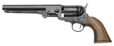 [641996720130] Pietta PF51CHS36712 1851 Navy London 36 Cal 6rd 7.50" Blued Octagon Barrel, Blued Cylinder, Color Case Hardened Steel Frame, Walnut Grip, Exposed Hammer