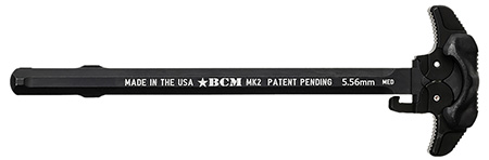 [812526023797] BCM GFHMK2MEDAMBI Ambidextrous MK2 Charging Handle Compatible w/ Mil-Spec AR-15 Black 7075 T-6 Aluminum