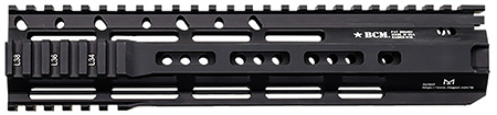 [812526024039] BCM RAIDERM10556BL RAIDER-M13 Rail  Black Anodized 10.00" M-LOK Free-Floating Style Made of Aluminum for AR-Platform