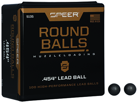 [076683051356] Speer 5135 Lead Balls  44Cal Lead Ball 140gr 100 Per Box/5 Case