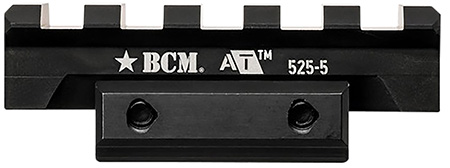 [812526023872] BCM ORAT5255 A/T Optic Riser 525-5  Black Anodized 5 Slots