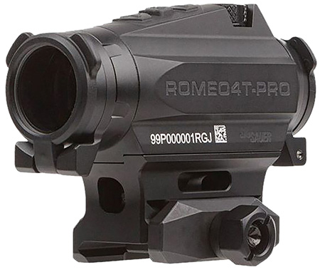 [798681671397] Sig Sauer Electro-Optics SOR44101 Romeo4T Pro Black 1 x 20 mm 2 MOA Red Quad Ballistic Dot/65 MOA Circle