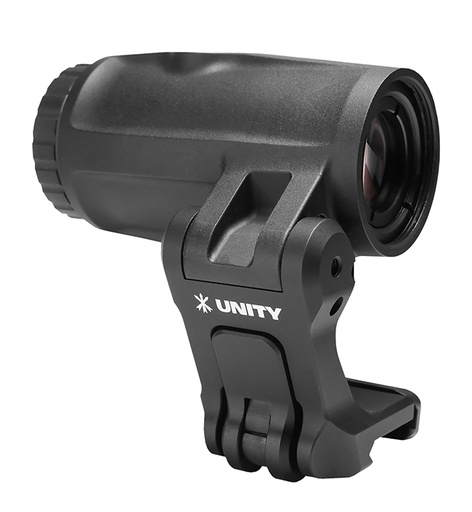 [810007882949] Unity Tactical LLC FSTM4B FAST FTC 4X Magnifier Black Anodized