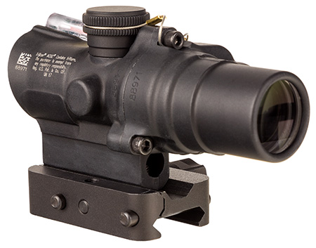 [719307313897] Trijicon 400330 ACOG TA44 Matte Black Anodized 1.5x16mm Illuminated Red Circle w/Dot Reticle