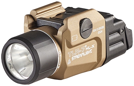[080926694590] Streamlight 69459 TLR-7 HL-X USB Gun Light  Flat Dark Earth 500/1,000 Lumens White LED