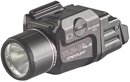 [080926694583] Streamlight 69458 TLR-7 HL-X USB Gun Light  Black Anodized 500/1,000 Lumens White LED