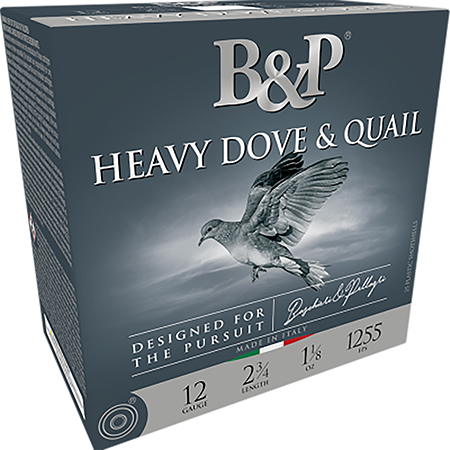 [878122007845] B & p Ammunition 12B1DS7 Heavy Dove  &  Quail  12Gauge 2.75" 1oz 7Shot 25 Per Box/10 Case
