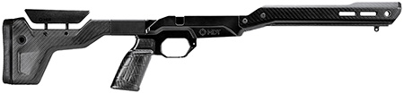 [682157403974] Mdt Sporting Goods Inc 107837BCF HNT26 Chassis System Black Carbon Fiber Fits Howa 1500 SA/ Weatherby Vanguard Compatible w/ AICS Mags Short Action Standard