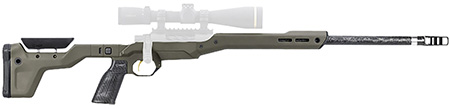[682157403981] Mdt Sporting Goods Inc 107837CKG HNT26 Chassis System Cobalt Green Fits Howa 1500 SA/ Weatherby Vanguard Compatible w/ AICS Mags Short Action Standard