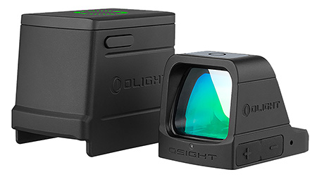 [6975498004066] Olightstore Usa Inc OSIGHTGN Green Dot  Matte Black 1x 3 MOA Green Dot Reticle