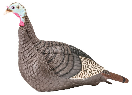 [021291000043] HS Strut 100001 Strut-Lite Hen Wild Turkey Species Multi Color Synthetic