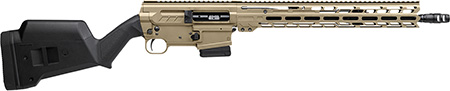 [840442500160] CMMG 55A520BCT Dissent BR4 *CA Compliant 5.56 10+1 16.10" Coyote Tan Cerakote Aluminum Receiver, Magpul SGA Stock, Zeroed Drop-In Single Stage Trigger
