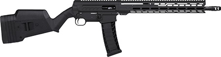 [840442500566] CMMG 94AC80FAB Dissent BR4 *CA Compliant 9mm Luger 10+1 16.10" Black Armor Cerakote Aluminum Receiver, Magpul SGA Stock, Zeroed Drop-In Single Stage Trigger