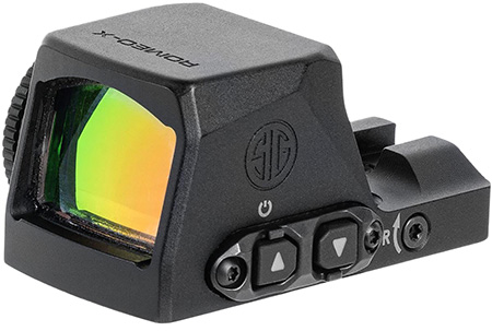 [798681703449] Sig Sauer Electro-Optics SORX1030 Romeo-X Open Black 1 x 3 MOA Red Dot