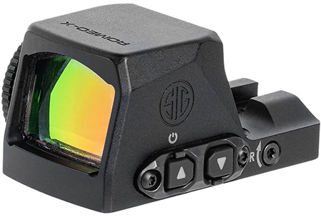 [798681696550] Sig Sauer Electro-Optics SORX1060 Romeo-X Open Black 1 x 6 MOA Red Dot