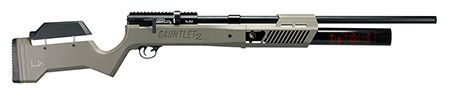 [723364548321] Umarex USA 2254832 Gauntlet  22 Matte Black FDE Stock