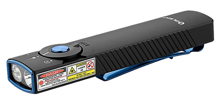[6975498002550] Olightstore Usa Inc ARKFELDPRO3RBKCW Arkfeld Pro  Black 1/15/100/420/1,300 Lumens White LED Green Laser UV Light